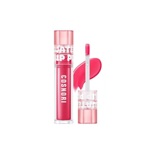 Cosnori - Water-Full Lip Plumper Strong 02 Lovable Pink, 3.5g – błyszczyk intensywnie powiększający usta różowy