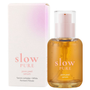 Slowpure - Pore Peel Serum, 50ml - wygładzające serum złuszczające do skóry z rozszerzonymi porami