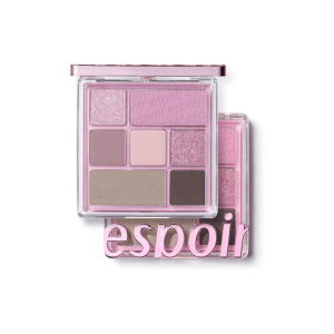 Espoir - Real Eye Palette #04 Mauve Me, 10 g - paleta 7 cieni do powiek w odcieniach mauve