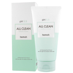 HEIMISH - All Clean Green Foam, 150g - delikatna pianka do mycia twarzy
