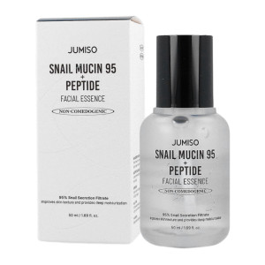 Jumiso - Snail Mucin 95 + Peptide Essence, 50ml - esencja do twarzy o działaniu ujędrniającym, nawilżającym i naprawczym