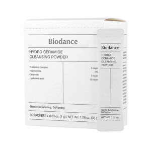 BIODANCE - Hydro Ceramide Cleansing Powder, 30g (30szt) - puder do oczyszczania twarzy