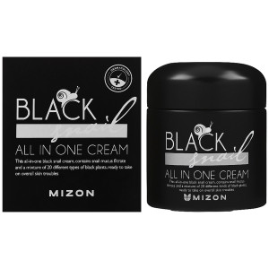MIZON - Black Snail All In One Cream, 75 ml - regenerujący krem do twarzy