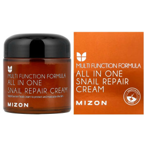 MIZON - All In One Snail Repair Cream, 75 ml - regenerujący krem do twarzy ze śluzem ślimaka