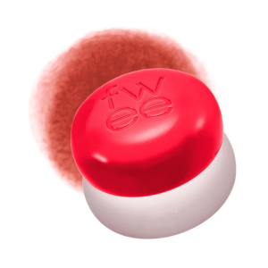 FWEE - Lip&Cheek Blurry Pudding Pot RD04 Fav, 5g - pudding do makijażu ust i policzków w odcieniu intensywnego różu