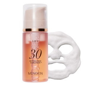 MENOKIN - 30 Seconds Quick Bubble Mask LIFT, 95 ml - liftingująca maska bąbelkowa do twarzy