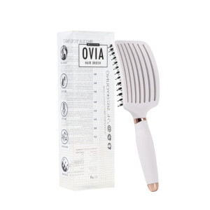 SISTER YOUNG - OVIA NUDE BV - Szczotka do Włosów z Naturalnego Włosia Dzika z Wentylacją, Nude