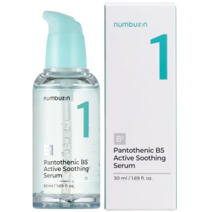 Numbuzin - No.1 Pantothenic B5 Active Soothing Serum, 50ml - serum do twarzy z witaminą B5