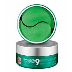 MEDI-PEEL - Hyaluron Cica Peptide 9 Ampoule Eye Patch, 60szt - nawilżające hydrożelowe płatki pod oczy