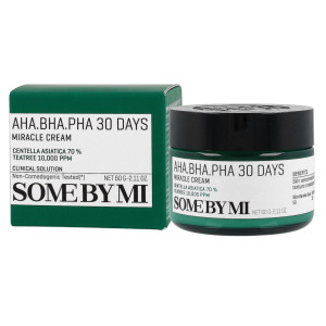 SOME BY MI - AHA BHA PHA 30 Days Miracle Cream, 60ml - krem redukujący niedoskonałości