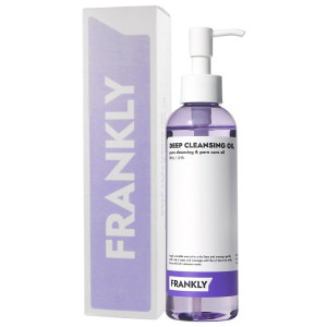 FRANKLY - Deep Cleansing Oil, 200ml - olejek do demakijażu o działaniu delikatnie złuszczającym