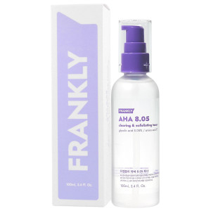 FRANKLY - AHA 8.05 Clearing & Exfoliating Toner, 100ml - tonik złuszczający z kwasem glikolowym