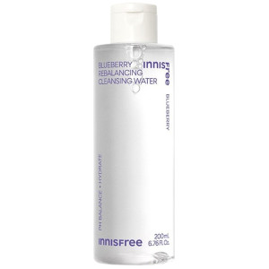 INNISFREE - Blueberry Cleansing Water, 200 ml - łagodna woda micelarna do demakijażu