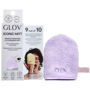 GLOV - ICONIC MITT Very Berry, 1 szt - rękawiczka do demakijażu i oczyszczania twarzy, fioletowa