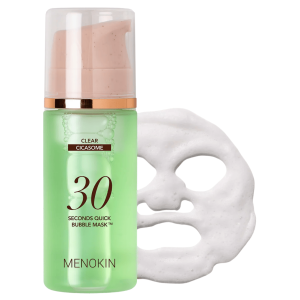 MENOKIN - 30 Seconds Quick Bubble Mask CLEAR, 95 ml - kojąca maska bąbelkowa do twarzy