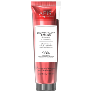 APIS - ŻURAWINOWA WITALNOŚĆ Enzymatyczny peeling do twarzy z żurawiną, 100 ml