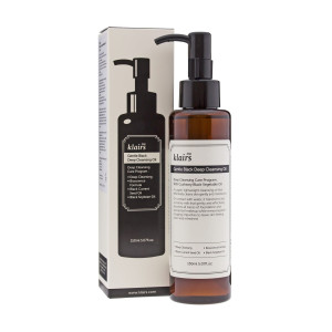 KLAIRS - Gentle Black Deep Cleansing Oil, 150ml - delikatny olejek do demakijażu