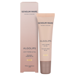 Sensum Mare - ALGOLIPS Juicy Tinted Lip Oil, 10 ml - pielęgnujący olejek do ust Nude