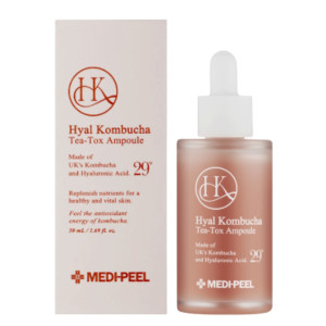 MEDI-PEEL - Kombucha Tea-Tox Ampoule, 50 ml - rewitalizujące serum do twarzy