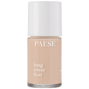 PAESE - Long Cover Fluid 1.5 Beige, 30 ml - kryjąco-nawilżający podkład do twarzy