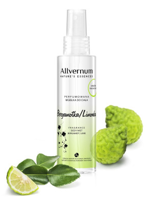 Allvernum - Perfumowana mgiełka do ciała Bergamotka/Limonka, 125ml