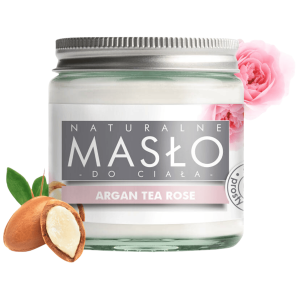 e-Fiore - Body Butter, 120 ml - arganowe masło do ciała z różą herbacianą