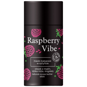 e-FIORE - Raspberry Vibe Cocoa Butter, 75 g - masło kakaowe w sztyfcie
