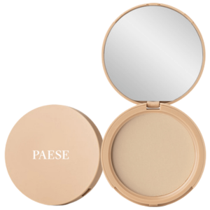 PAESE - Semi-Transparent Matte Powder 1A Warm Beige, 9 g - półtransparentny puder matujący