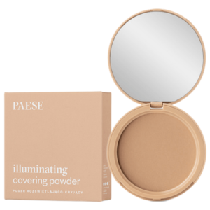 PAESE - Illuminating Covering Powder 2C Natural, 9 g - puder rozświetlająco-kryjący