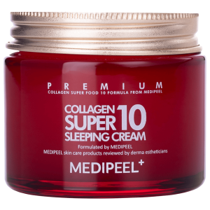MEDI-PEEL - Collagen Super 10 Sleeping Cream, 70ml - intensywnie regenerujący krem na noc