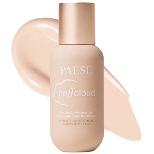 PAESE - Puff Cloud Foundation With Blur Effect 00N Neutral Beige SPF20, 37 ml - podkład z efektem blur