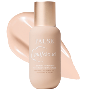 PAESE - Puff Cloud Foundation With Blur Effect 02N Nude SPF20, 37 ml - podkład z efektem blur