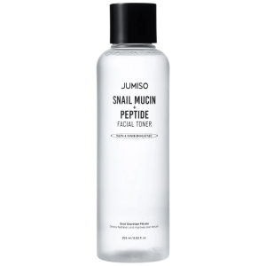 Jumiso - Snail Mucin + Peptide Facial Toner, 205 ml - kojący tonik do twarzy z mucyną ślimaka i peptydami