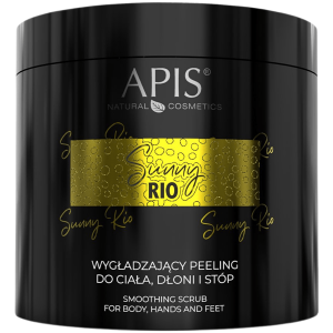 APIS - SUNNY RIO Smoothing Scrub For Body, Hands And Feet, 700 g - wygładzający peeling do ciała, dłoni i stóp