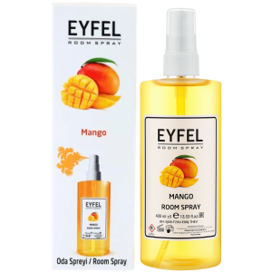 EYFEL - Room Spray MANGO, 400 ml - odświeżacz powietrza w sprayu o zapachu mango