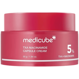 Medicube - TXA Niacinamide Capsule Cream, 55 g - rozjaśniajacy kapsułkowy krem do twarzy