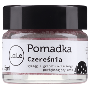 La-Le - Pomadka nawilżająca do ust czereśnia, 15ml