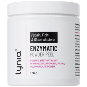 Lynia- Enzymatic Powder Peel, 100 g - peeling enzymatyczny w proszku z papainą, ficyną i glukonolaktonem