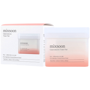 MIXSOON - Galactomyces Toner Pad, 60 szt - Tonik w płatkach zawierający galactomyces