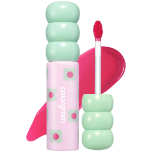 Colorgram - Fruity Glass Tint 04 Adorable Berry, 3 g - błyszczyk do ust z efektem tintu