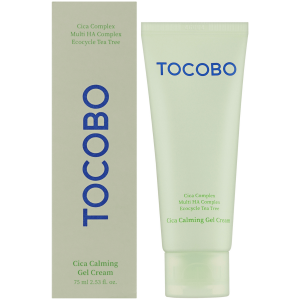 TOCOBO – Cica Calming Gel Cream, 75 ml - kojący żelowy krem do twarzy