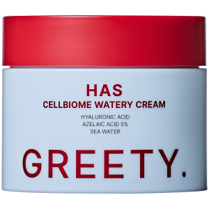 Greety. - Has Cellbiome Watery Cream, 100 ml - nawilżająco-kojący krem do twarzy