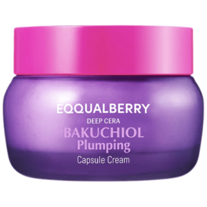 EQQUALBERRY - Bakuchiol Plumping Capsule Cream, 50 ml - ujędrniający krem do twarzy