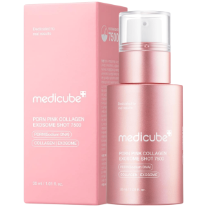 Medicube - PDRN Pink Collagen Exosome Shot Serum 7500, 30 ml - intensywne serum do twarzy z PDRN i egzosomami