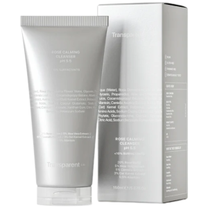 Transparent Lab - Rose Calming Cleanser PH 5.5, 150ml - Delikatny Żel do Mycia Twarzy z Różą Damasceńską