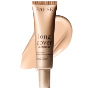 PAESE - Long Cover Luminous Brightening Foundation 0.5W Ivory, 30 ml - rozświetlający podkład do twarzy