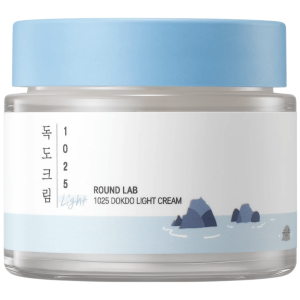 Round Lab - 1025 Dokdo Light Cream, 80 ml - lekki krem nawilżająco-kojący do twarzy