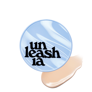 UNLEASHIA - Babe Skin Baby Blue Cushion 18N Pure SPF 40 PA ++, 15 g - nawilżający podkład w poduszce o naturalnym wykończeniu