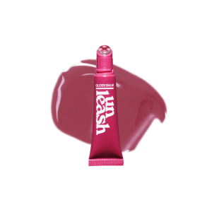 UNLEASHIA - Sunset Dazzle Gloss Balm No.4 Bora Bora, 10 g - nawilżający błyszczyk-balsam do ust z peptydami