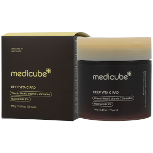 Medicube - Deep Vita C Pad, 70ea - intensywnie rozjaśniające płatki z witaminą C